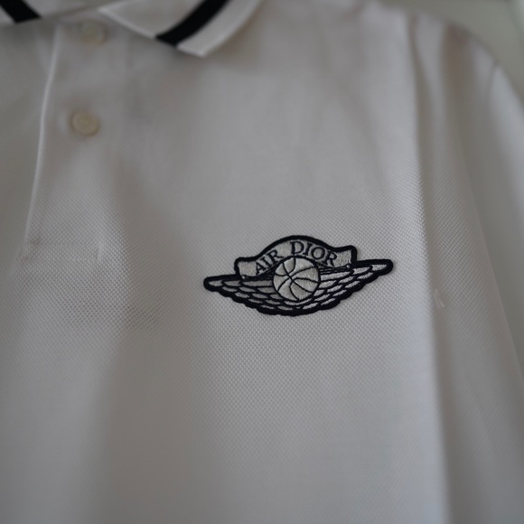 Dior x Jordan Brand Collab Short sleeve polo - Picture 3 of 10